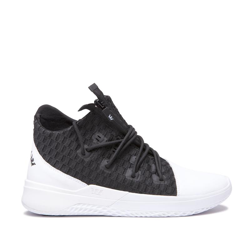 Zapatillas Altas Supra Argentina Hombre - REASON Negras / Blancas (HZBWY-3982)